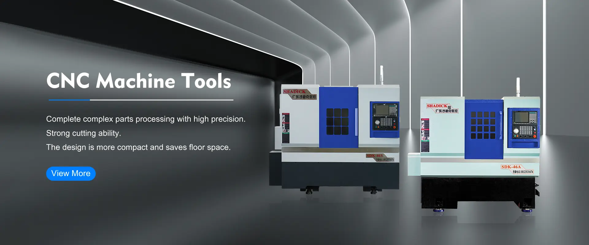 Vysoce kvalitní stroje CNC
